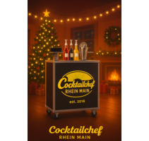 Cocktailbar mieten, mobile Bar Frankfurt, Weihnachtsfeier Idee - Schöllkrippen