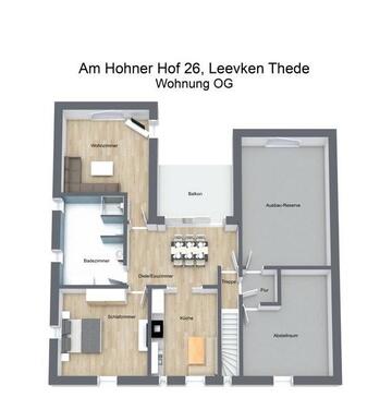 Foto - Moderne Neubauwohnung im 1. OG mit Balkon in attraktiver Lage