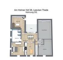Moderne Neubauwohnung im 1. OG mit Balkon in attraktiver Lage - Hohn