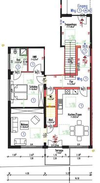Foto - 3 Zimmer Erdgeschoßwohnung zur Miete in Hüllhorst