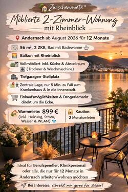 Foto - Eine 2 ZKB Wohnung zur Untermiete