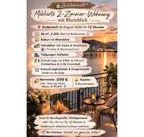 Eine 2 ZKB Wohnung zur Untermiete - Andernach