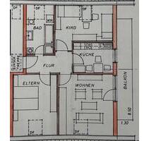 Helle 3-Zimmer-Wohnung mit Balkon im 2. OG in Münsingen