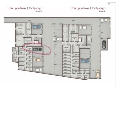 Foto - Tiefgaragen-Stellplatz ab sofort zu vermieten in 77815 Bühl
