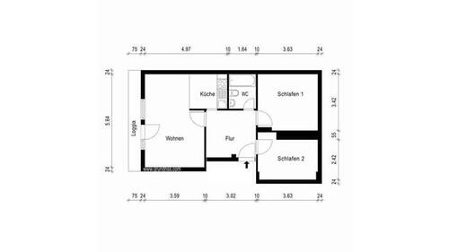 Foto - 3 Zimmer Etagenwohnung zur Miete in Jena