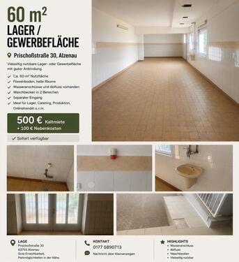 Foto - 60m² Lager Gewerbefläche in Alzenau – sofort verfügbar