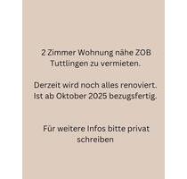 2 Zimmer Wohnung zu vermieten - 650,00 EUR Kaltmiete, in Tuttlingen (PLZ: 78532)