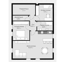 Wunderschöne geräumige 3-Zimmer Dachgeschosswohnung - Uder