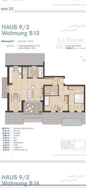 Foto - 3 Zimmer Etagenwohnung zur Miete in Markdorf