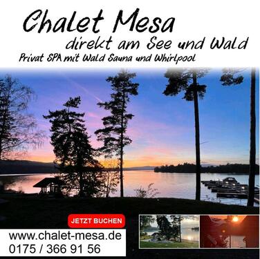 Foto - Ferienhaus direkt am See und Wald