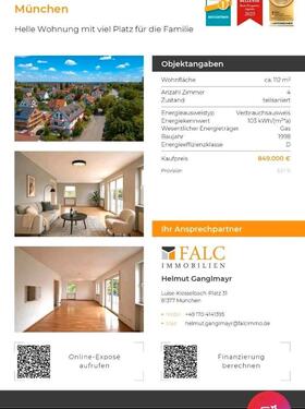 Foto - Etagenwohnung zum Kaufen in München