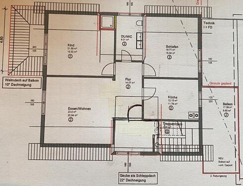 Foto - Wohnung 3 - Zimmer OT Legelshurst
