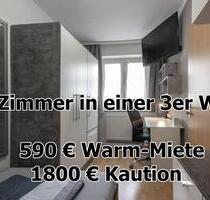 ab 01.02 - WG Zimmer in Pforzheim Zentrum in möbelierter 3er WG - 550 Meter vom HBF Pforzheim