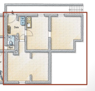 Foto - 67 m² Souterrainfläche in Sendling – vielseitig nutzbar – 1.500 €
