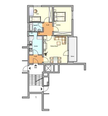 Foto - 3 Zimmer Etagenwohnung zur Miete in Remscheid