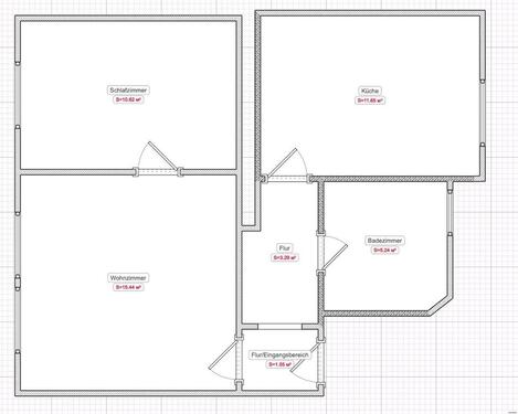 Foto - Zwei 2 Raum Wohnungen in Gotha Ost