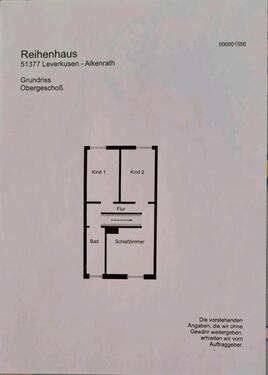 Foto - 4 Zimmer Reihenhaus in Leverkusen