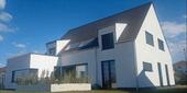 Foto - Modernes Architektenhaus mit Marienburg-Blick, Feldrand von Elze