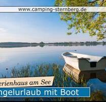 Ferienhaus mit Ruderboot für Angler *Angelangebot* - Sternberg