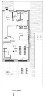 Foto - 4 Zimmer Doppelhaushälfte in Walldorf