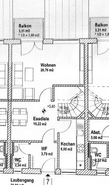 Foto - Sonnige 3- Zimmer - Wohnung in Landshut