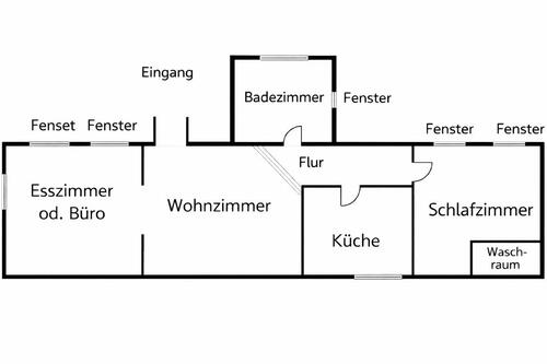 Foto - Sanierte 2,5 Zimmerwohnung in Koblenz Güls 63QM