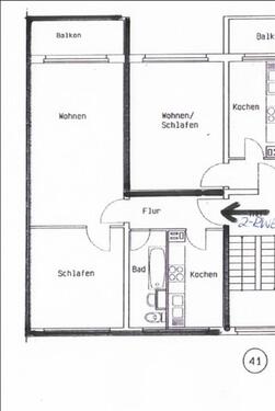 Foto - 2 Zimmer Etagenwohnung zur Miete in Finsterwalde