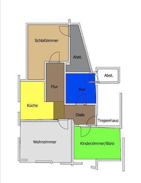 Foto - 3 Zimmer Dachgeschoßwohnung zur Miete in Arnstein