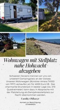 Foto - Wohnwagen mit Jahresstellplatz an der Ostsee (Nähe Hohwacht)