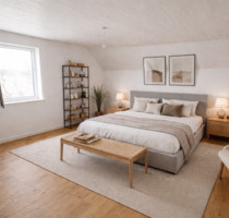 Modernisierte 3-Zi Dachgeschosswohnung Balkon EBK Garten 150qm - Dießen am Ammersee