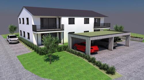 Foto - Neubau Wohnungen nach KFW Effizienzhaus 40 QNG