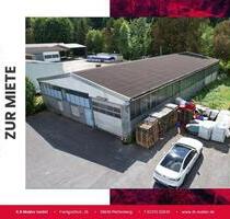 R.B. Makler: Gewerbehalle mit ca. 450m² zur Miete - Plettenberg