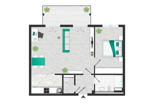 Foto - 2 Zimmer Etagenwohnung zur Miete in Dresden