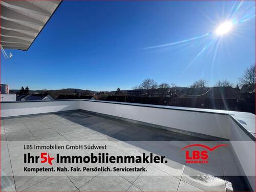 Foto - Penthouse mit großer Dachterrasse. Erstbezug in VS-Schwenningen.