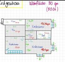80 m² große Erdgeschosswohnung kernsaniert - Mainz Laubenheim