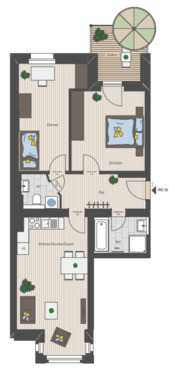 Foto - 3 Zimmer Etagenwohnung in Chemnitz