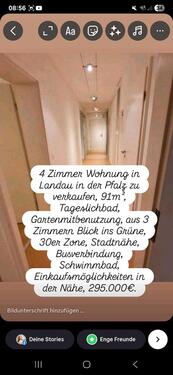 Foto - Etagenwohnung zum Kaufen in Landau in der Pfalz