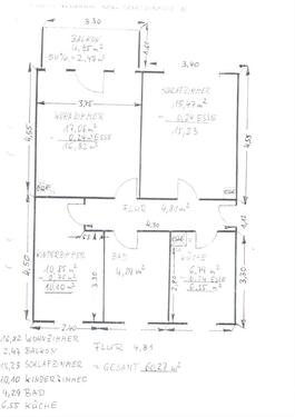Foto - 3 Zimmer Etagenwohnung in Hohenleuben