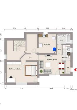 Foto - 2 Zimmer Wohnung in Pfullendorf