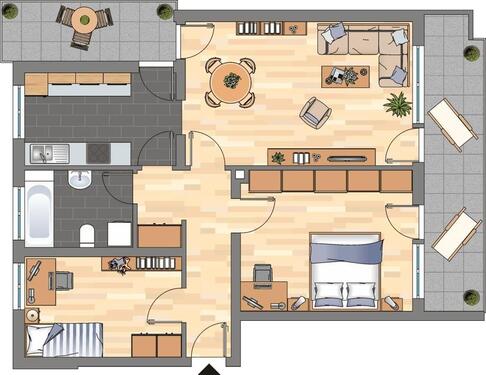 Foto - Etagenwohnung in Worms