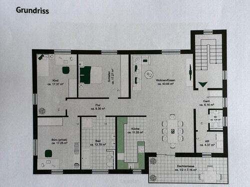 Foto - 4 Zimmer Etagenwohnung zur Miete in Herford