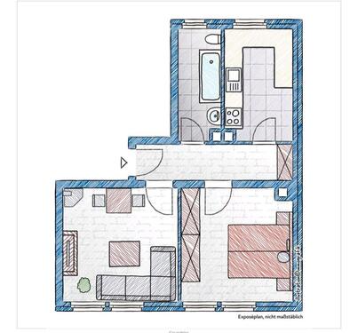 Foto - Gepflegte 2-Zimmer-Wohnung in Wöhrd - Top-Zustand nach Sanierung!