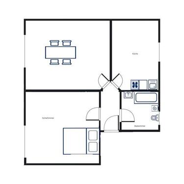 Foto - 2 Zimmer Etagenwohnung zur Miete in Göttingen