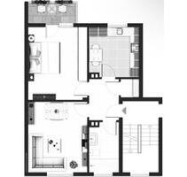 Eigentumswohnung in Köln-Höhenberg auf 56m2 mit Balkon