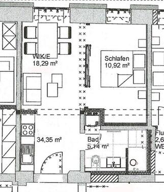 Foto - 2 Zimmer Etagenwohnung zum Kaufen in München