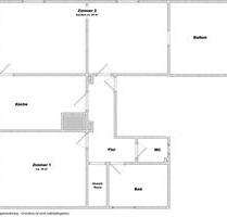 2 Zimmer Etagenwohnung mit Balkon – Erstbezug nach Renovierung - Obernzell 2 Zimmer Etagenwohnung mit Balkon – Erstbezug nach Renovierung - Obernzell