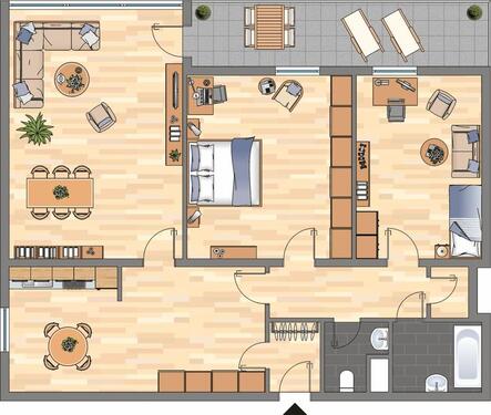 Foto - Etagenwohnung in Hagen zur Miete