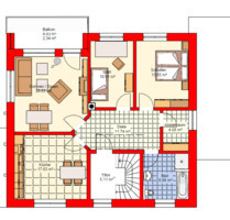 Neubau-Obergeschossohnung in Selm-Bork