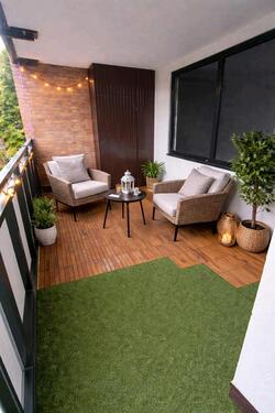 Foto - 2-Zimmer-Wohnung mit großem Balkon, ruhige Lage, wohnen im Grünen