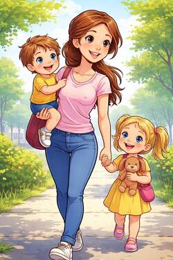 Foto - Wohnungsgesuch – 3-Zimmer-Wohnung für Mutter mit zwei Kindern